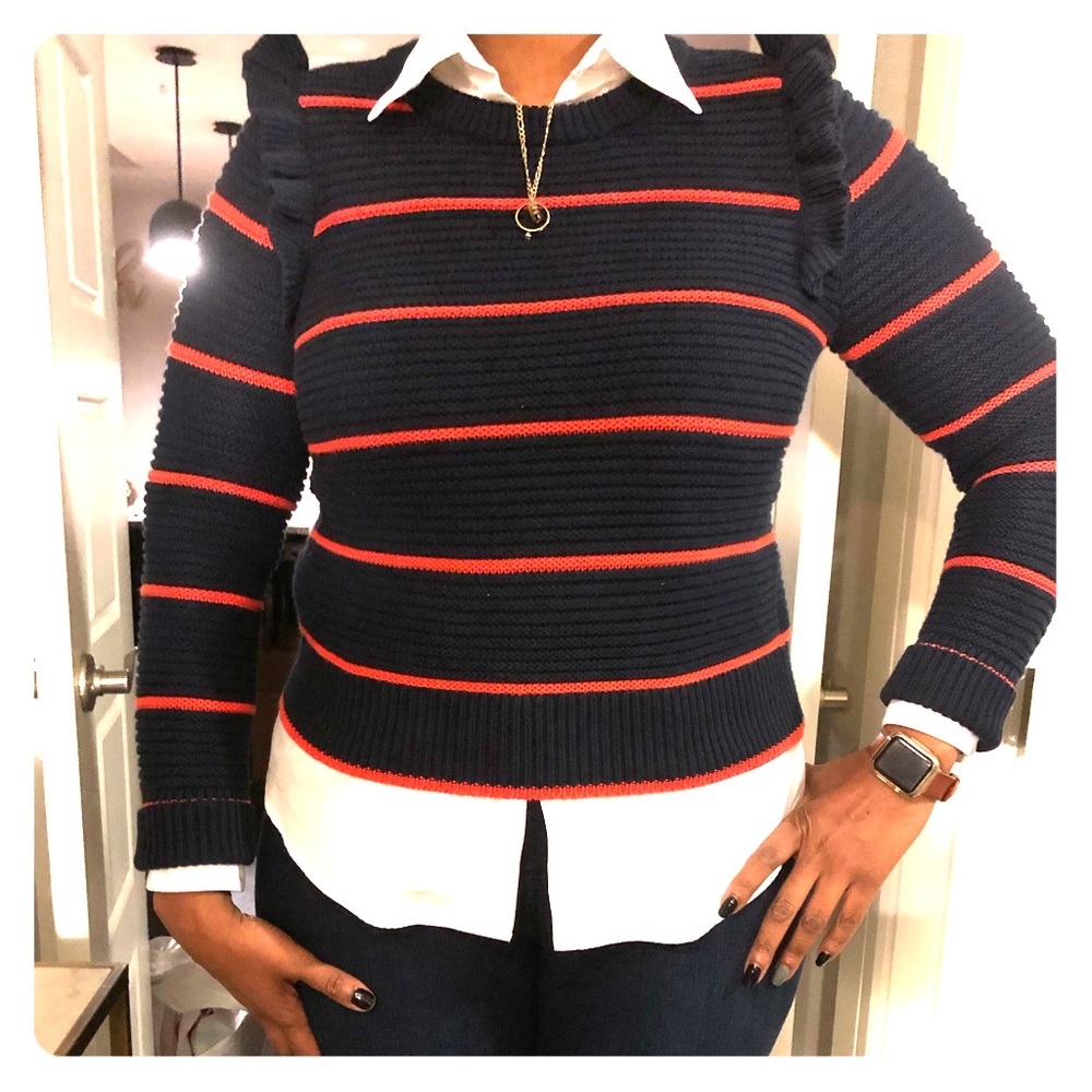 Banana Republic Ruffle Knit